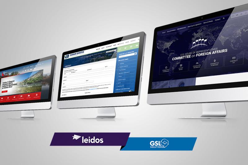 Leidos DSI Partners with GSL Solutions to Offer Quick-to-Launch Custom Web Designs